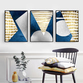 Toile - Abstract Blue